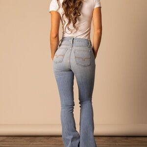 Kimes Ranch Light Blue Flare Jeans